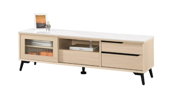 A1481-4朵利斯5尺岩板長櫃 附活動隔板1片 桌面12MM岩板