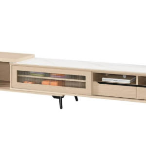 A1482-4朵利斯6.1尺岩板伸縮長櫃  桌面12MM岩板