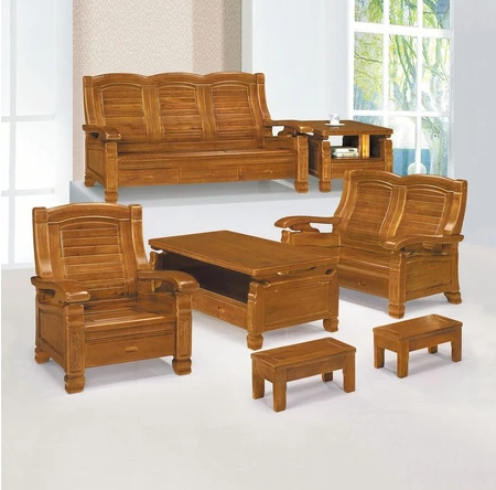 F2-14 928型樟木色小茶几 可加購8MM強化玻璃