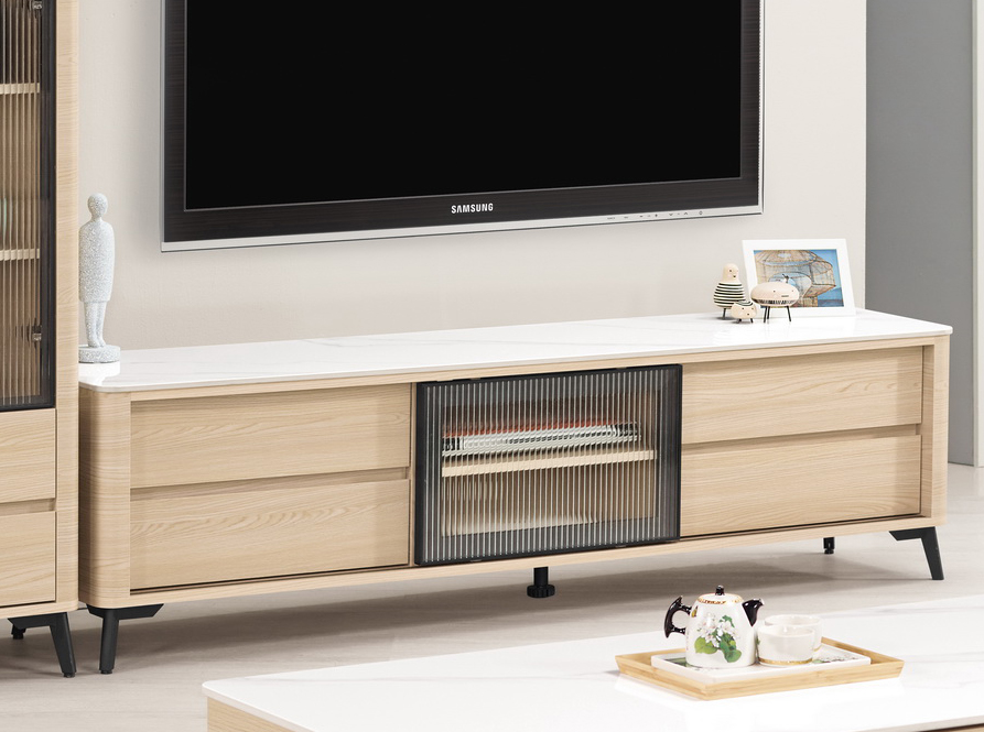 A1480-3艾維斯6尺岩板長櫃 附活動隔板*1 桌面12MM岩板