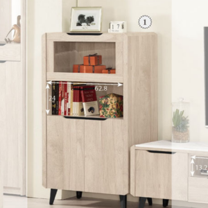 A1483-2韋斯里2.3尺收納櫃 附活動隔板*1