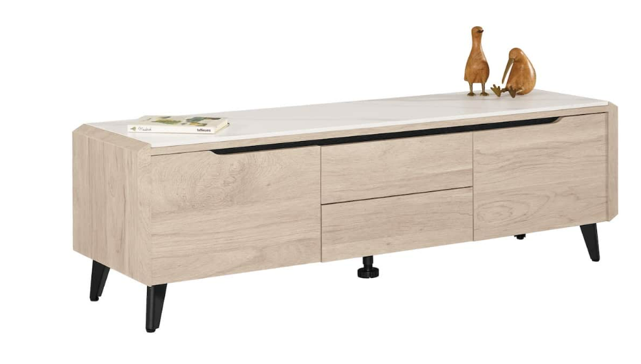 A1483-5韋斯里5尺岩板長櫃  桌面12MM岩板 附活動隔板*2