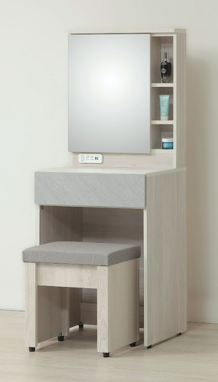 C538-8 米娜2尺鏡台 全組 含椅