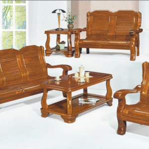 F12-7 266型樟木色組椅 整組 贈單片坐墊 可加購5MM強化玻璃