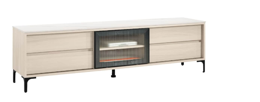 A1486-4里斯特6尺岩板長櫃 附活動隔板*1 桌面12MM岩板