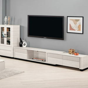 A1487-1 華爾斯8.3尺伸縮L櫃 附活動隔板*2