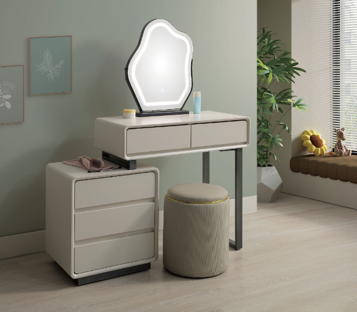 A23-05艾琳2.7尺伸縮鏡台 含椅 左右自由擺放