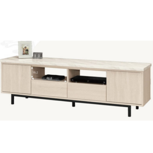 A1491-4丹妮拉6尺原石長櫃 附活動隔板*2