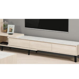 A1491-6丹妮拉6尺仿石面伸縮長櫃