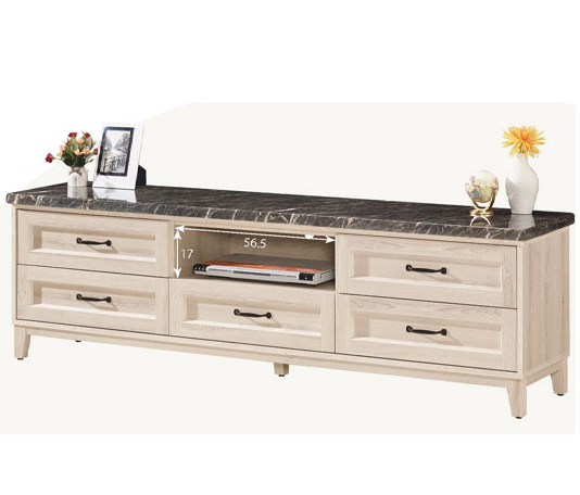 A1493-4 雪莉6尺原石長櫃