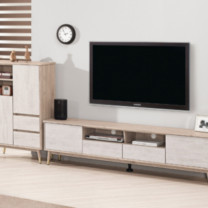 A1495-1納維斯9.3尺L櫃 附活動隔板*2