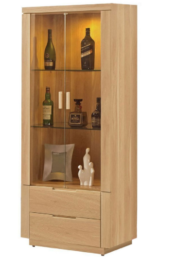 B394-5 維克多展示櫃 附8MM玻璃隔板*2