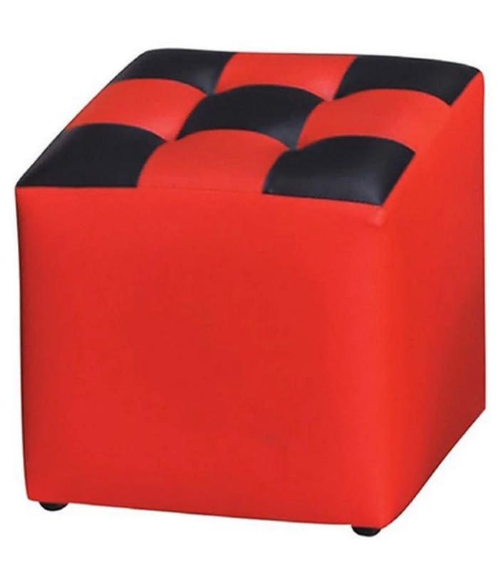 F14-1 紅格凳 方