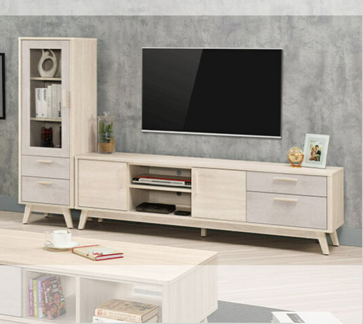 A1496-1漢斯7.5尺L櫃 附活動隔板*2