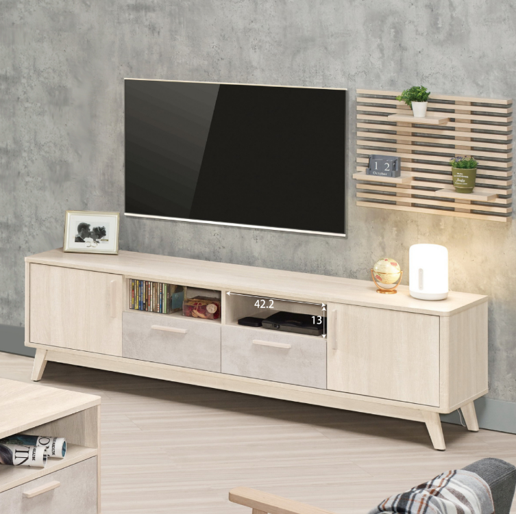 A1496-4漢斯6尺中抽長櫃