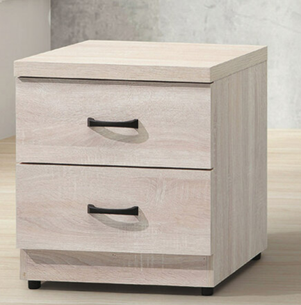 E158-30 鋼刷白床頭櫃