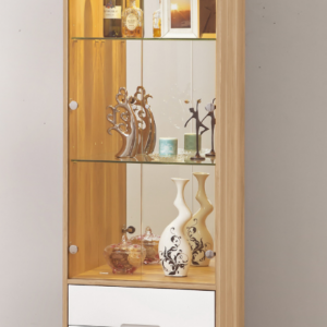 A1492-5羅德尼2尺展示櫃 附8MM玻璃隔板*2