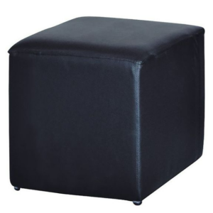 F14-8 合成皮四方凳 黑色