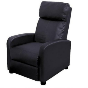 F17-4 無段式耐抓布黑色休閒躺椅 背DIY