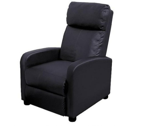 F17-4 無段式耐抓布黑色休閒躺椅 背DIY