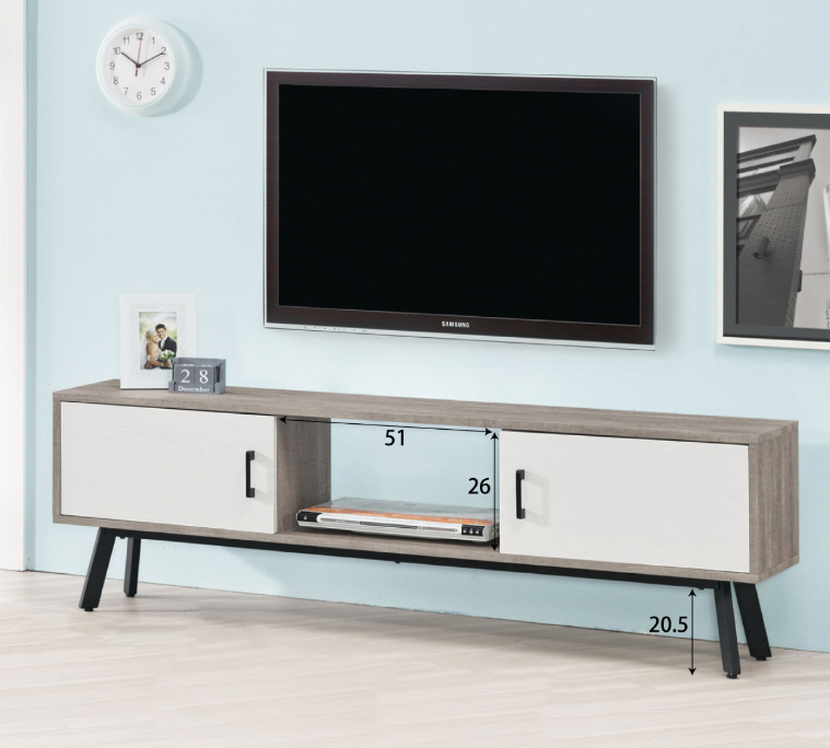 A1508-3威廉5.3尺長櫃