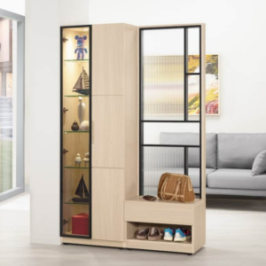 A1509-2艾維斯4尺玄關屏風鞋櫃 B型 附活動隔板*3 屏風可左右擺放