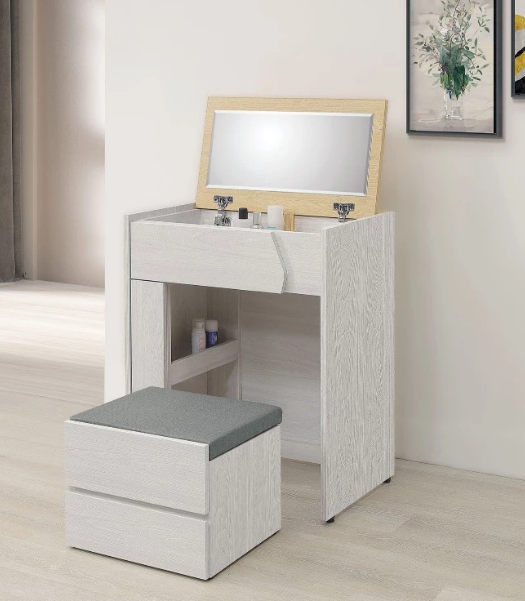 A70-05泰勒2尺多功能掀鏡台 含椅