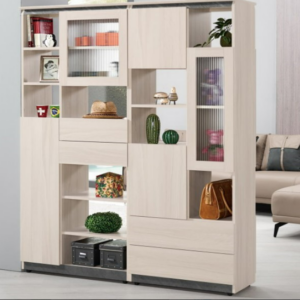 A1511-1范德爾5尺雙面玄關櫃 附活動隔板1大2小片