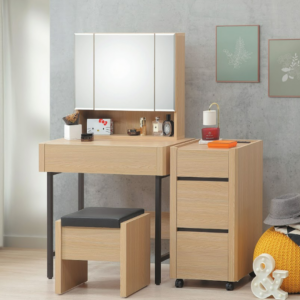 C581-14 萊德2.7尺鏡台 全組 含椅