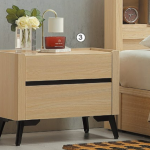 C581-3 萊德床頭櫃 含鐵腳