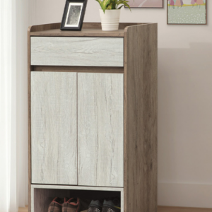 D538-3 灰橡雙色2尺鞋櫃 隔板*2