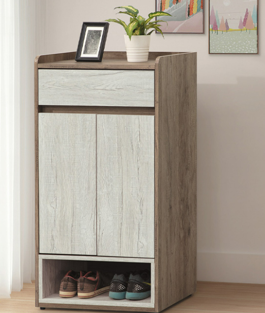 D538-3 灰橡雙色2尺鞋櫃 隔板*2