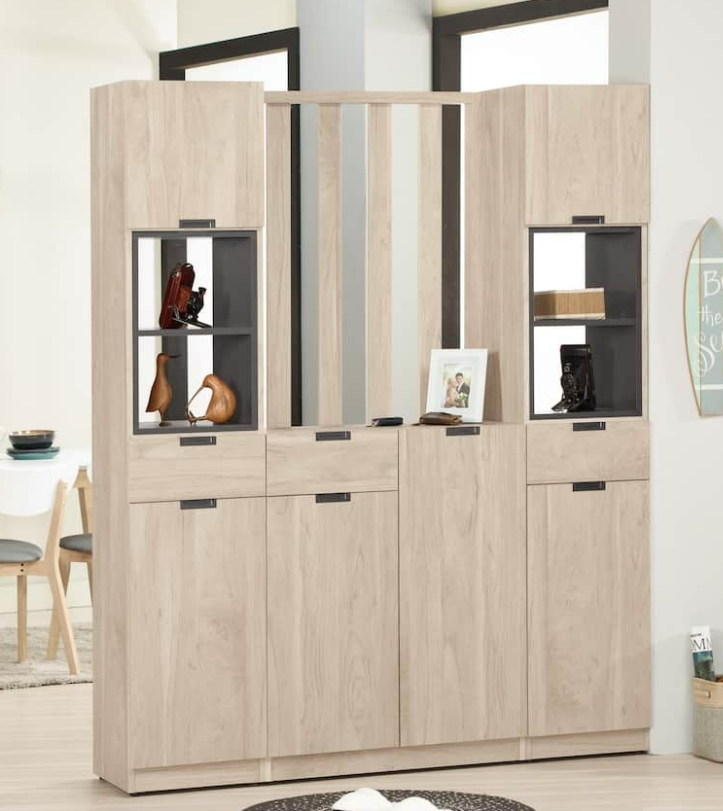 A1513-2達里歐5.3尺玄關屏風組合鞋櫃 B型