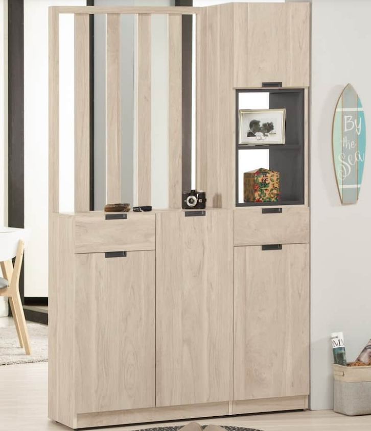 A1514-2達里歐4尺玄關屏風組合鞋櫃 A型