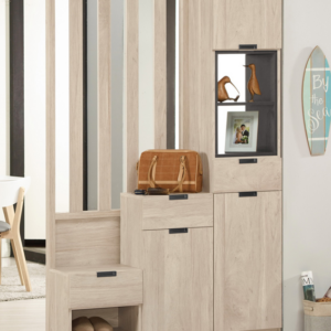 A1515-3達里歐4尺玄關屏風組合鞋櫃 B型 附活動隔板*3 屏風可左右擺放