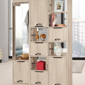 A1517-1韋斯里4尺雙面鞋櫃 附活動隔板*1