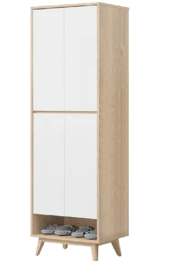 D543-1 肯詩特原橡雙色2尺高鞋櫃