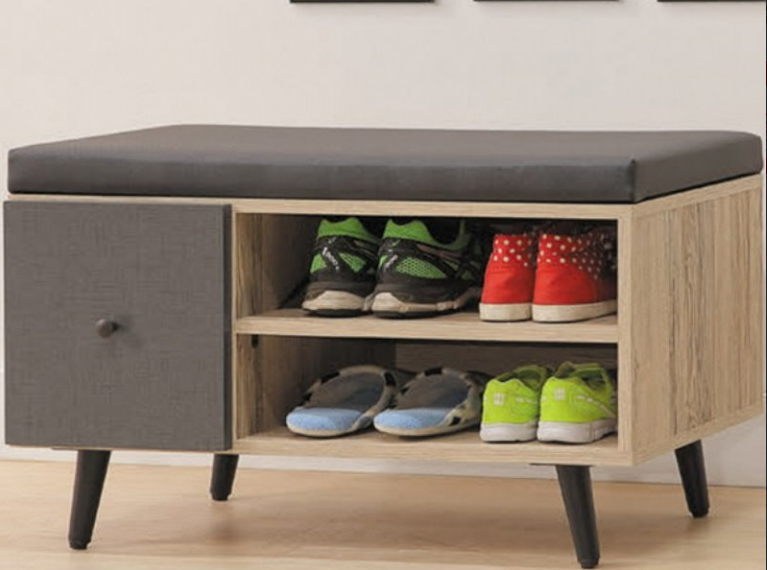 D544-3 米奇2.65尺坐鞋櫃