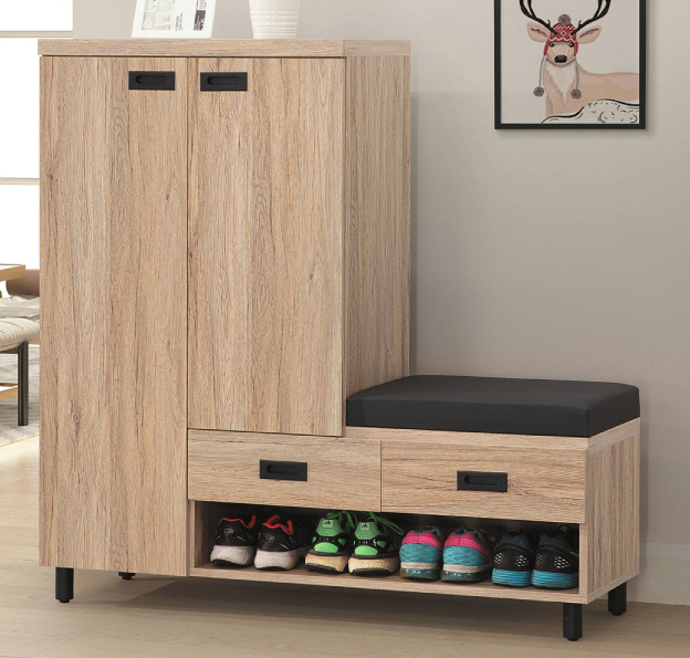 D544-7 布加迪4尺坐鞋櫃