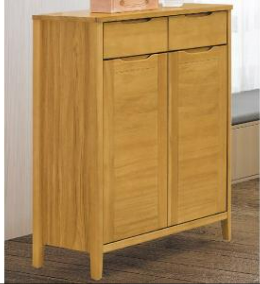 D546-1 米堤柚木2.7尺鞋櫃