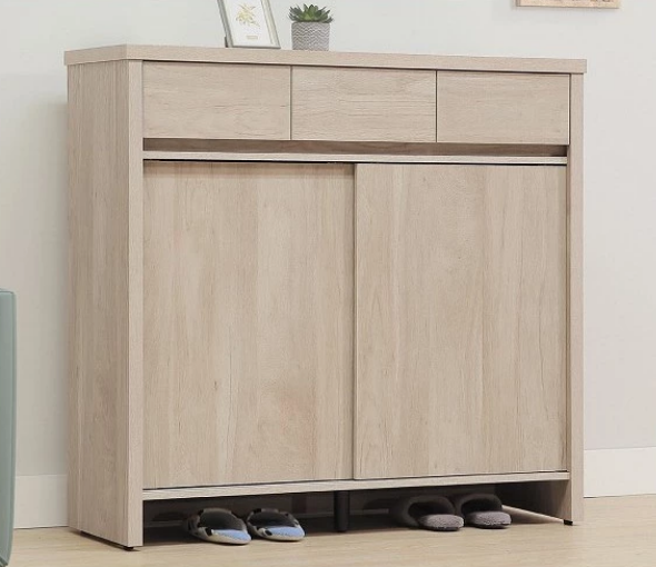 D545-8 淺橡4尺鞋櫃