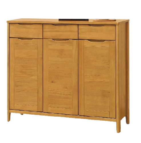 D546-2 米堤柚木4尺鞋櫃