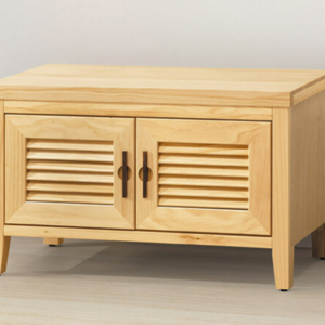 D547-4 加賀原木3尺坐鞋櫃