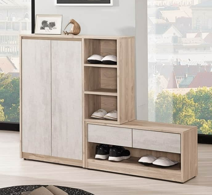 A1522-2納維斯4.6尺多功能鞋櫃 附活動隔板*4