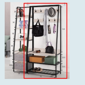 A1522-4里斯特2.7尺衣帽架