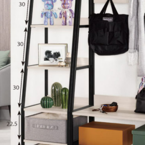 A1522-5里斯特1.4尺置物架 附收納盒*2