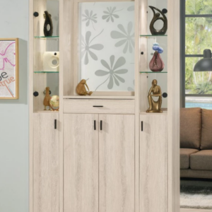 A1523-3塔利斯4尺玄關屏風鞋櫃 附活動隔板4大2小片