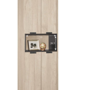 A1533-3達里歐2尺玄關鞋櫃 附活動隔板6片