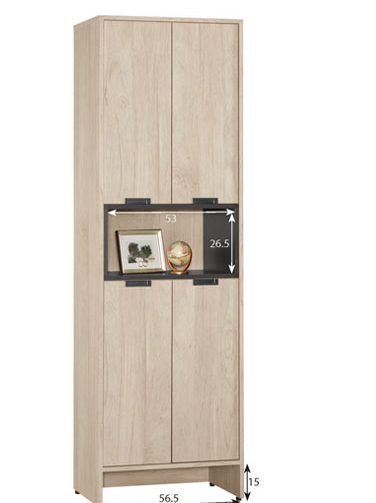 A1533-3達里歐2尺玄關鞋櫃 附活動隔板6片