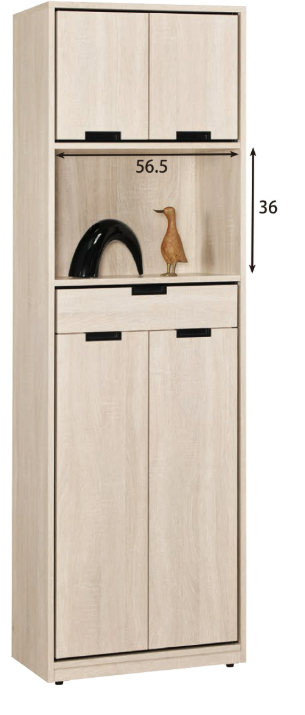 A1526-2昆提斯2尺玄關鞋櫃 附活動隔板*3